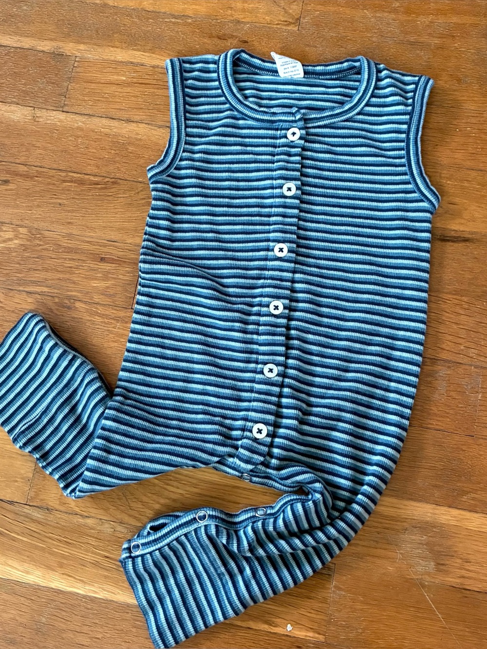 Kate Quinn Striped Romper